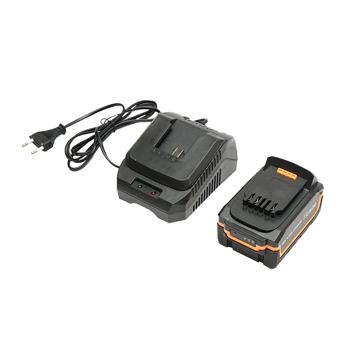 Polizor unghiular 550W, cu acumulator 21V./4Ah. 3 trepte de viteza 4500/5500/7000rot/min. diametru disc 115mm